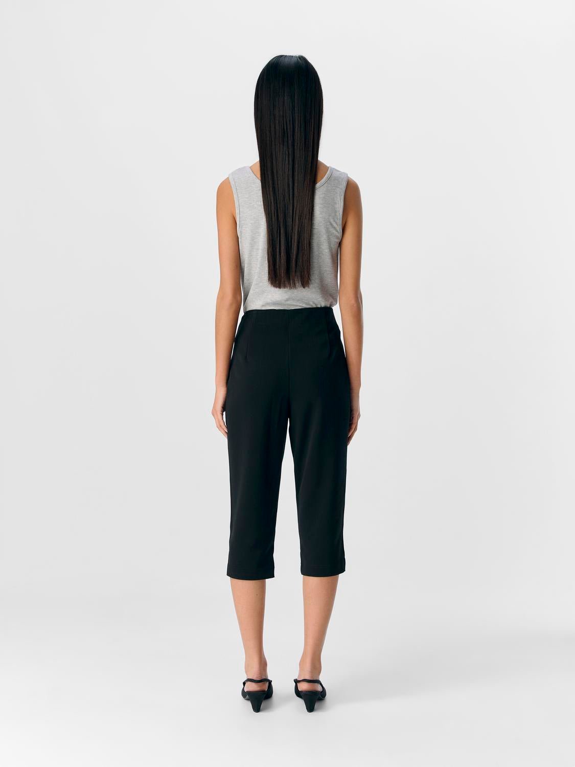 OBJLISA Trousers - Black - VERO MODA & VILA Bergvik